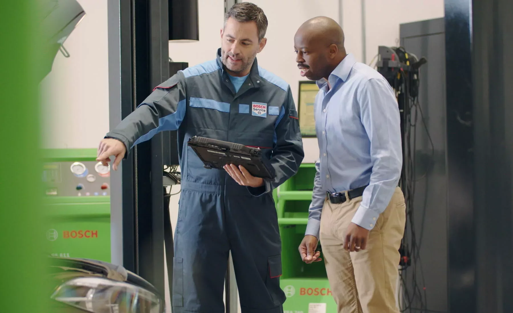 performing car inspections